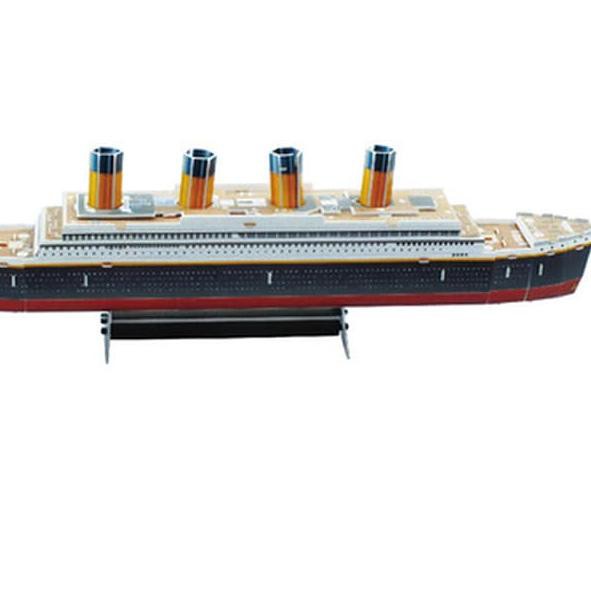 O Prakarya Bangunan 3d Eps Foam Diy Anak Kapal Titanic Df021 O Shopee Indonesia