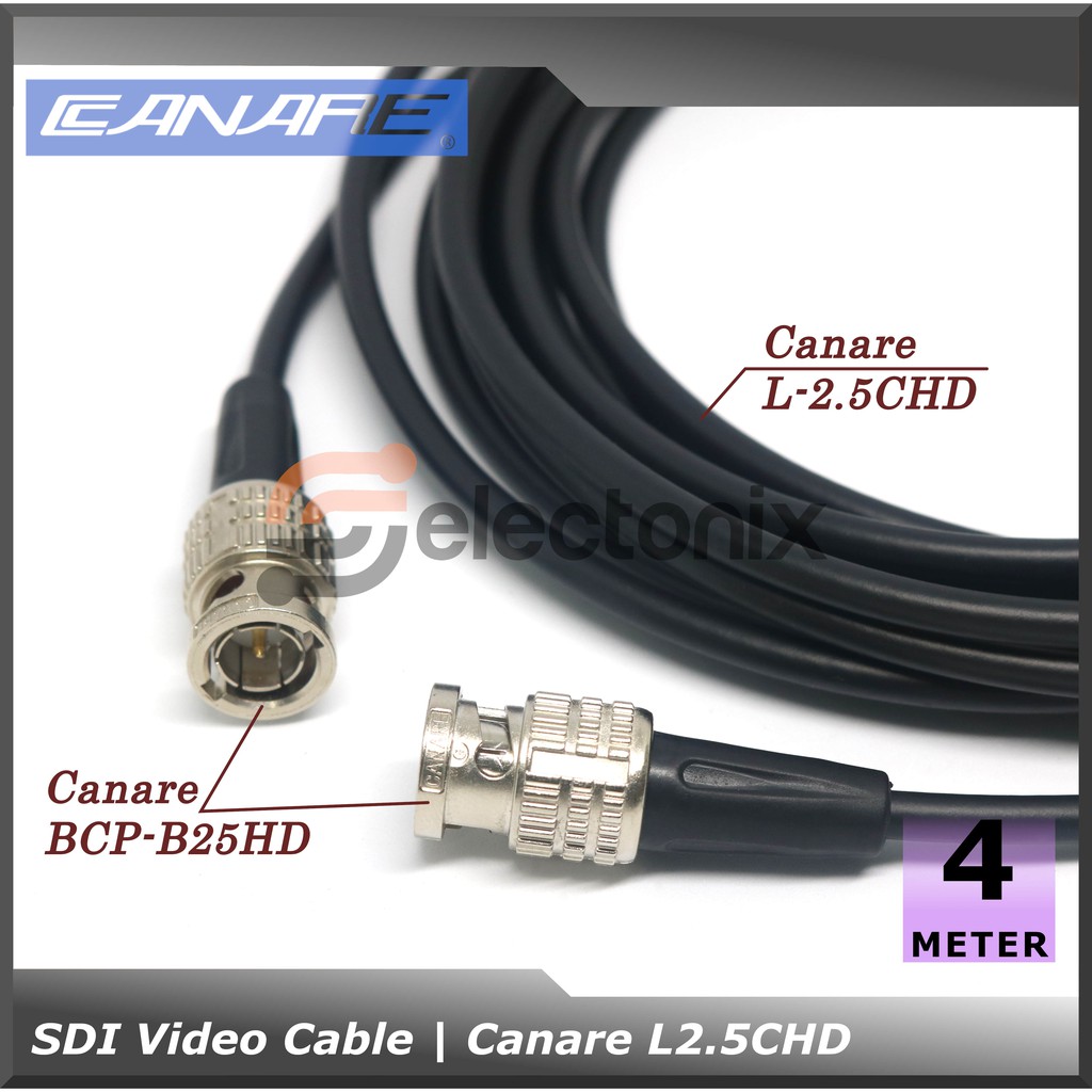 [4m] Kabel SDI Video | Canare L-2.5CHD