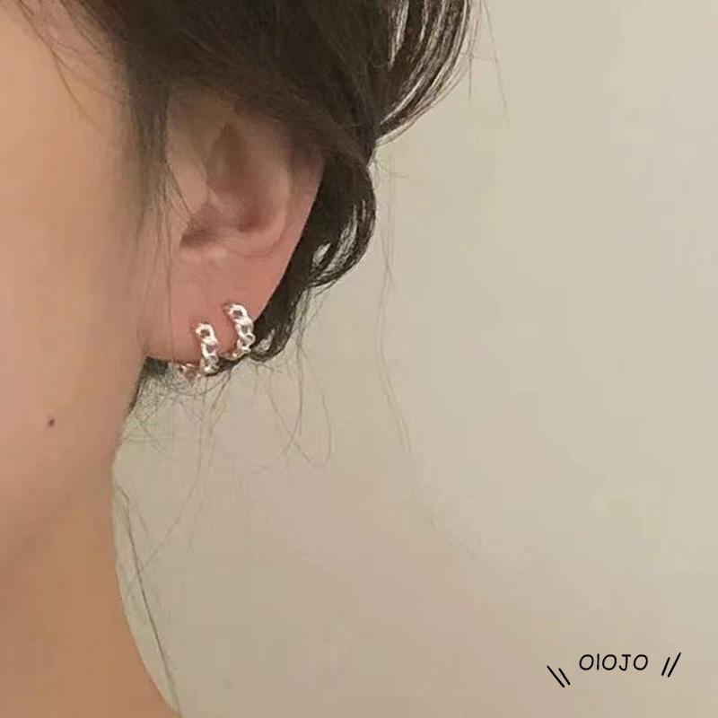 【COD】Anting Bulat Model Kancing Gaya Retro Untuk Wanita Buku