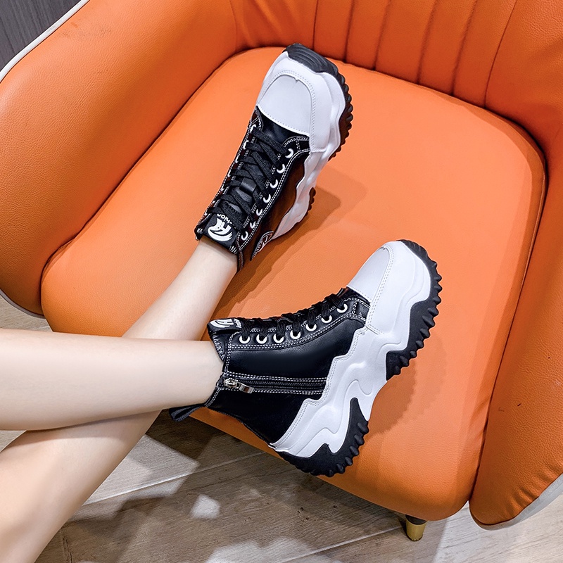 KZT-SW320 COD Termurah Sepatu Sneakers Boots Wanita Import Best Quality