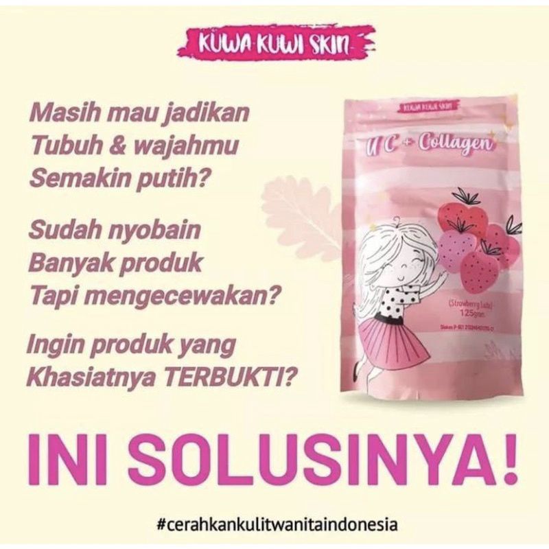 UC COLLAGEN KUWA KUWI SKIN BPOM/UC+COLLAGEN KUWA KUWA KUWI SKIN