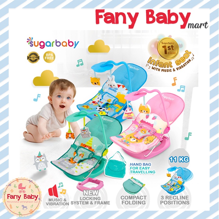 SUGAR BABY 1ST CLASS INFANT SEAT