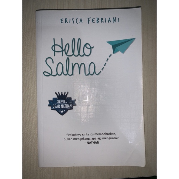 PRELOVED/BEKAS NOVEL WATTPAD HELLO SALMA TERELIYE BULAN HARGA SEBUAH PERCAYA HUJAN