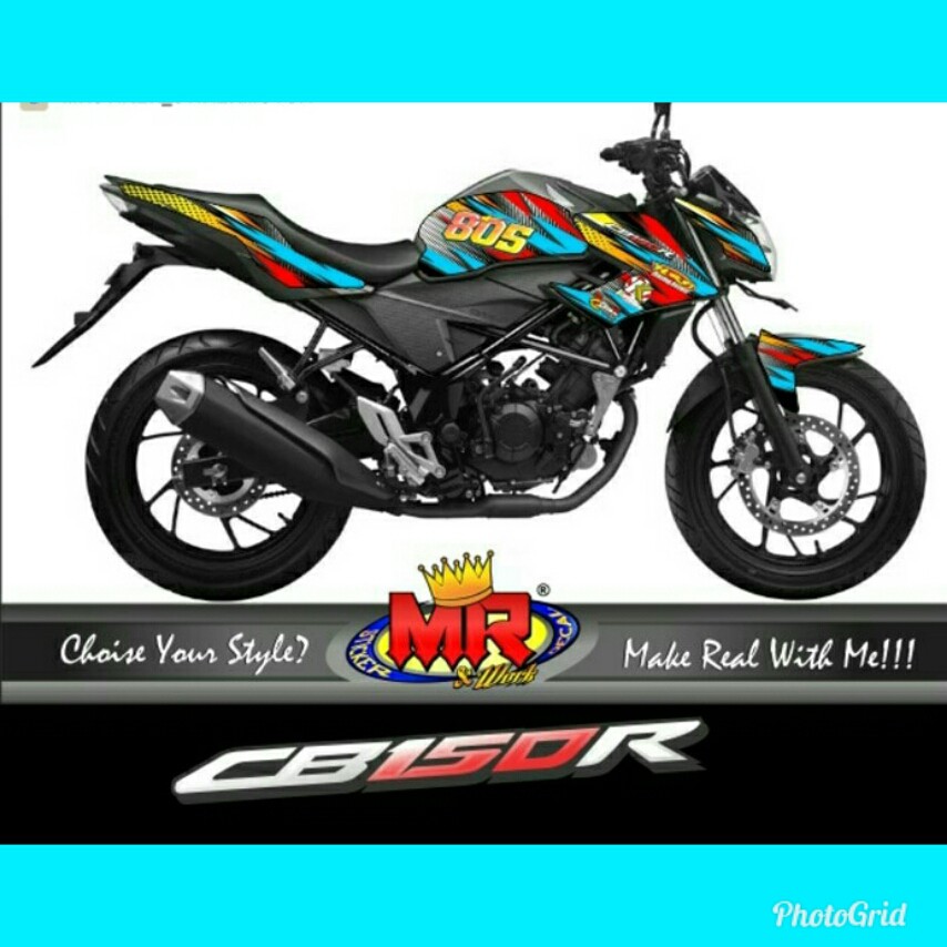 Decal Dekal All New Cb150r Stiker Sticker Striping Cb 150 R 01