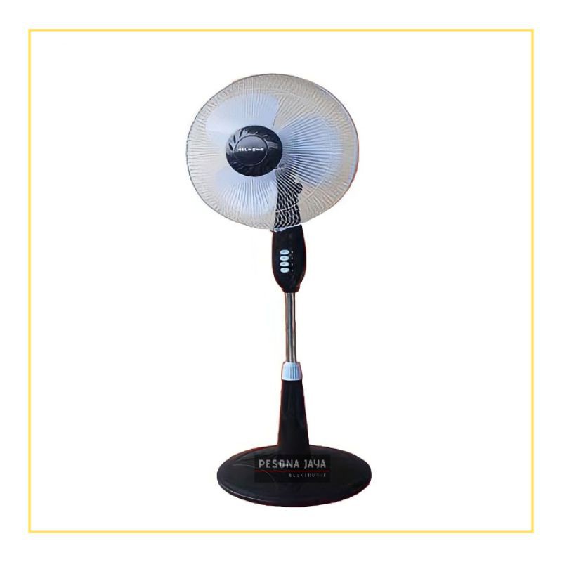 Kipas Angin Berdiri/Stand Fan kokoh WH-1681 (16 Inch) ORI mantap