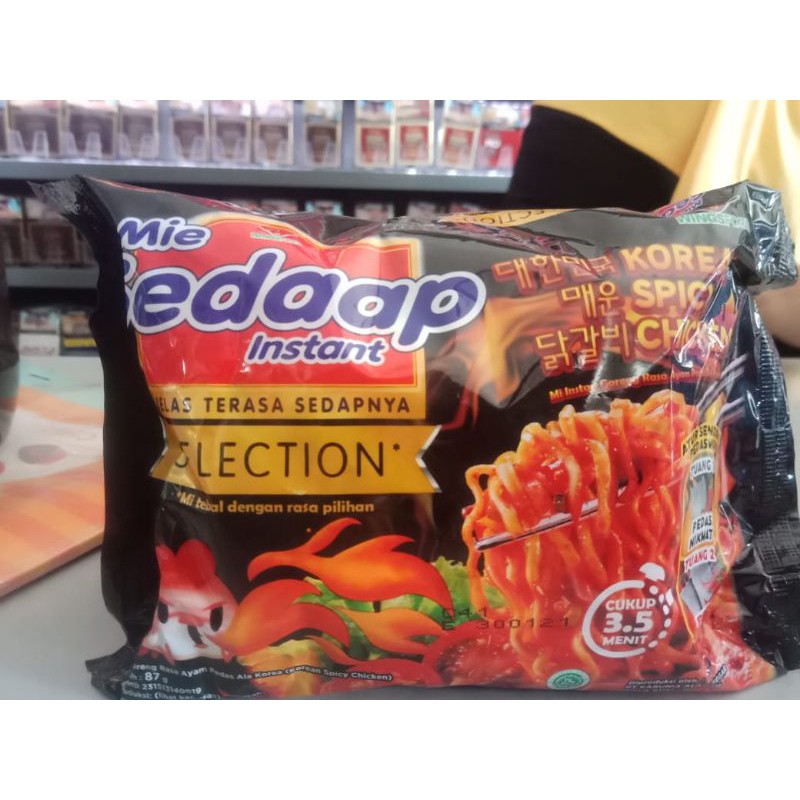 

MIE SEDAAP SELECTION KOREAN SPICY CHICKEN