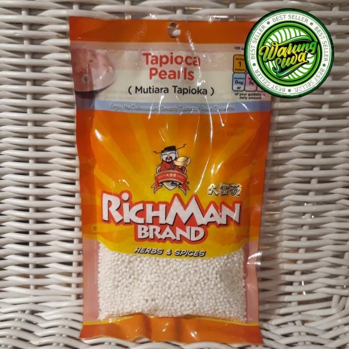 

[[COD]] Richman mutiara tapioka - tapioca pearls 150 gram EKSLUSIF Kode 939