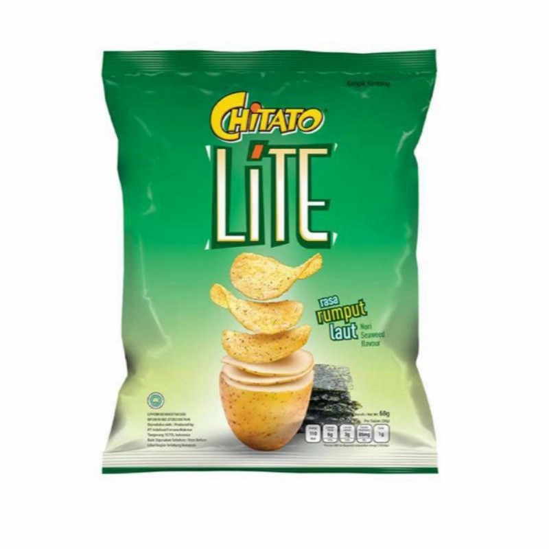 

CHITATO LITE 68 GR Rumput Laut - Saus Krim Bawang - Salmon Teriyaki - Beef Barbeque