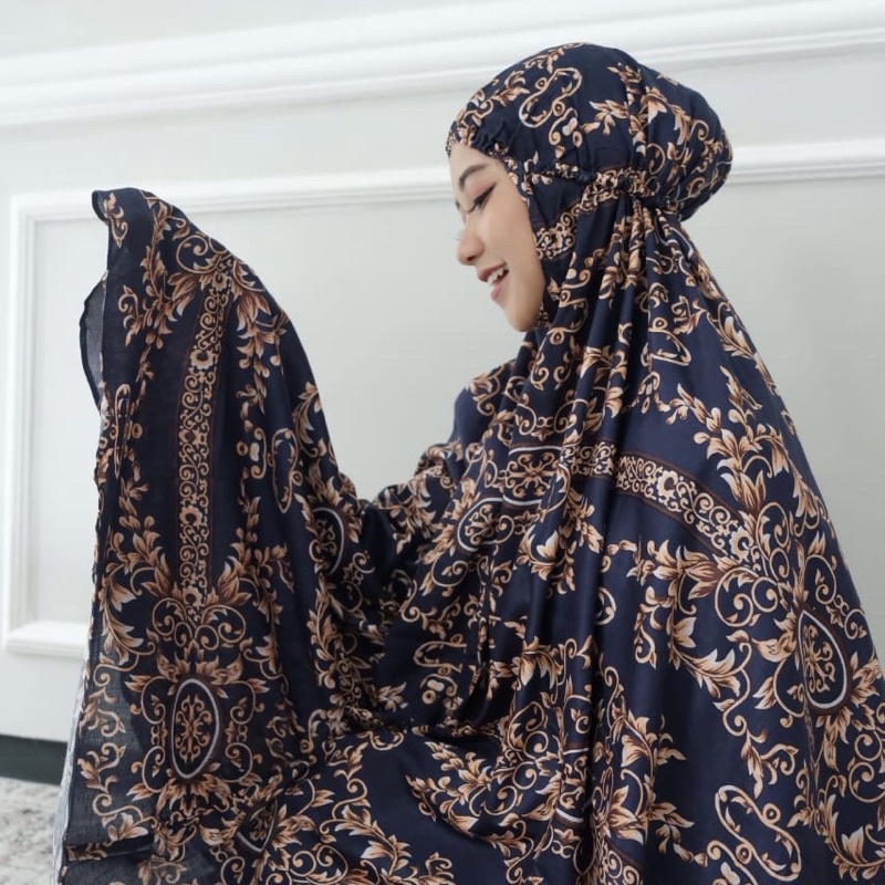 MUKENA DEWASA RAYON BALI | MUKENA BALI DEWASA RAYON TIEDYE | MUKENA DEWASA MOTIF
