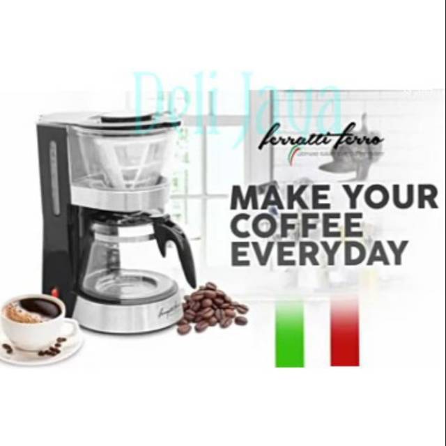 Mesin Kopi Coffee Maker Machine Ferratti Ferro FCM643DST