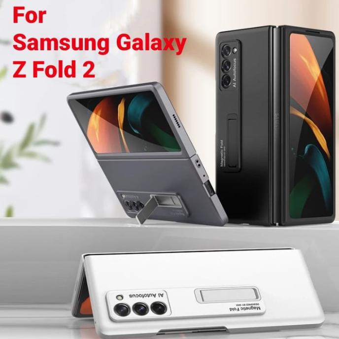 Case Samsung Galaxy Z Fold 2 Matte Magnetic Stand Case Gkk Original