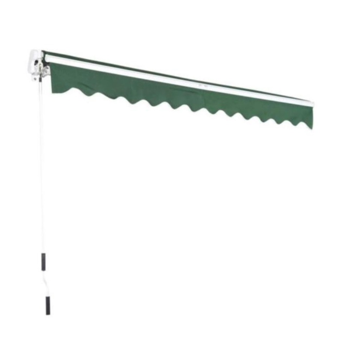 KRISBOW Awning Gulung/Atap Kanopi Tarik/Kanopi Lipat CafeRumah 5Mx3M