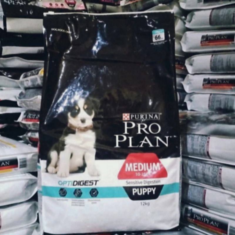 Purina Pro Plan Medium Puppy Sensitive Digestion 12kg | Proplan Puppy medium 12kg