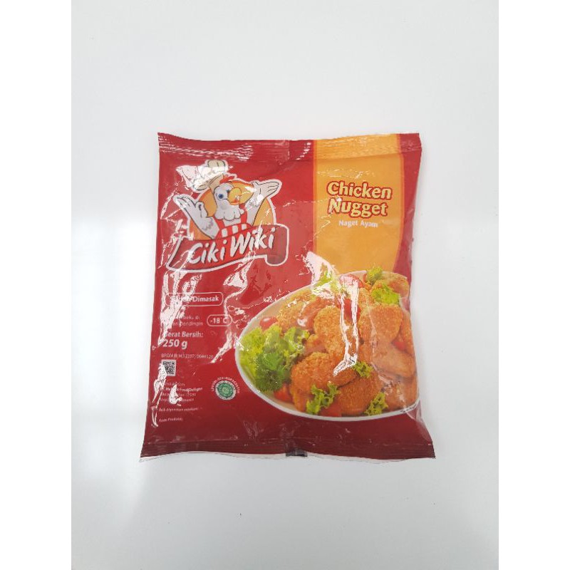 

Ciki Wiki Naget Ayam 250gr - Nugget Chicken