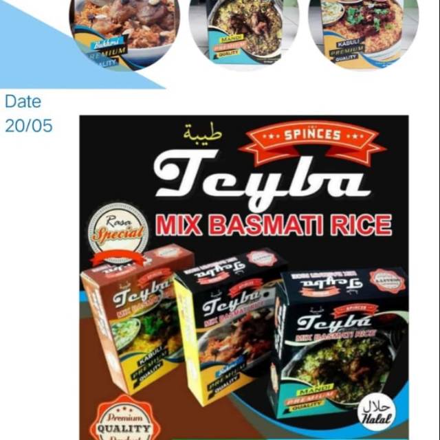 

Teyba mix bastami rice
