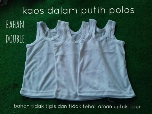 3 pcs Kaos dalam anak