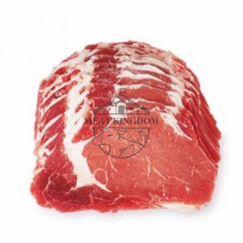 

Daging Sapi Slice Import / Sukiyaki Yakiniku Slice Medium Fat - 500 gr