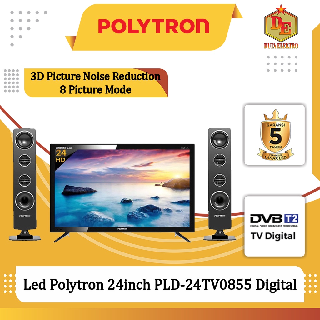 Led 24inch Polytron PLD-24TV0855 Digital
