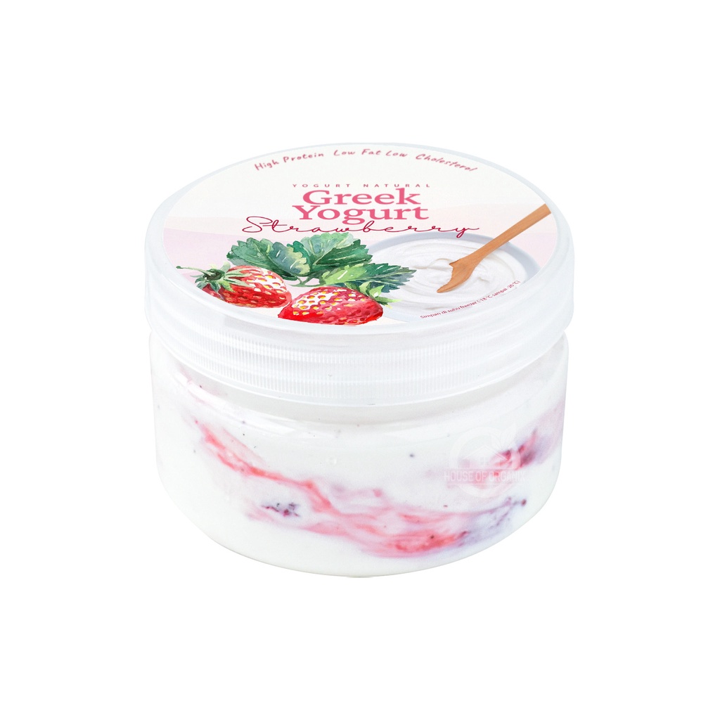 Greek Yoghurt with Fruits Berries / Yogurt with Berries ( with Honey )