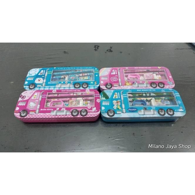 

Paket Puzzle Anak - Paket Ujian - Paket Alat Tulis Kotak Pensil Stationery Set Alat Tulis Pensil