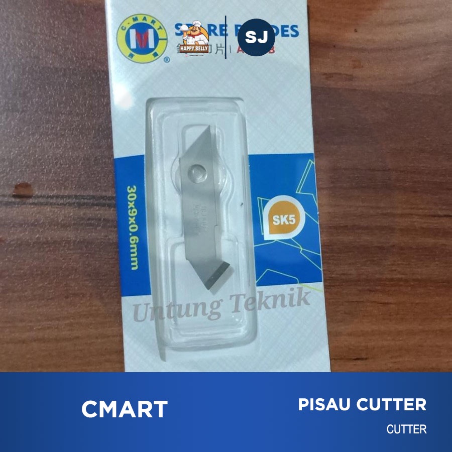 

REFILL ISI PISAU CUTTER POTONG PLASTIK ACRYLIC AKRILIK HPL CMART
