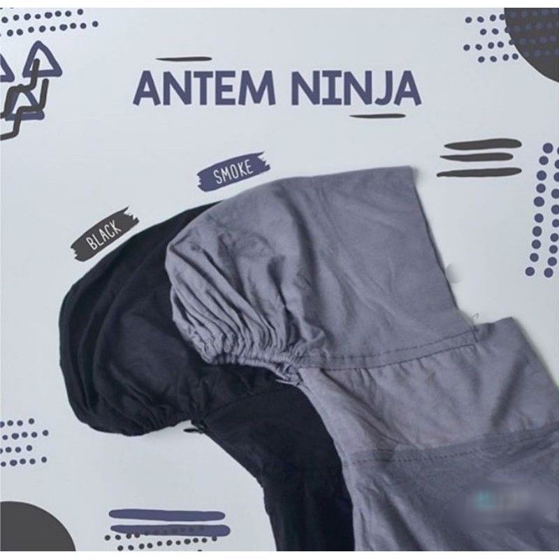 INER ANTEM NINJA RESLETING /Ciput ninja resleting BAHAN SPANDEX RAYON PREMIUM