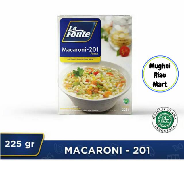 

La Fonte Macaroni 201 Isi 225 gr