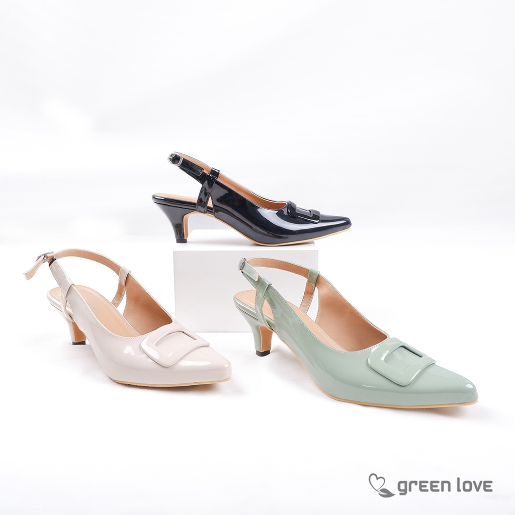 Green Love Sepatu Heels OLIVIA