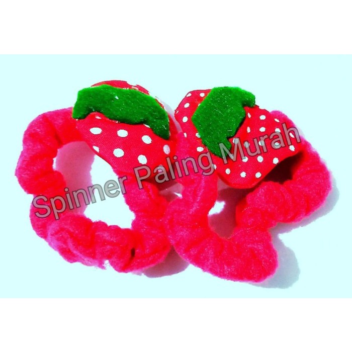 [Jepitan] Kunciran Rambut Strawberry / Kuncir Rambut Strawberry [Trend]