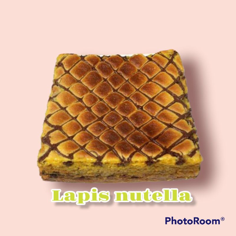 

Lestari Lapis Pontianak Lapis Nutella ukuran 20 x 20 cm