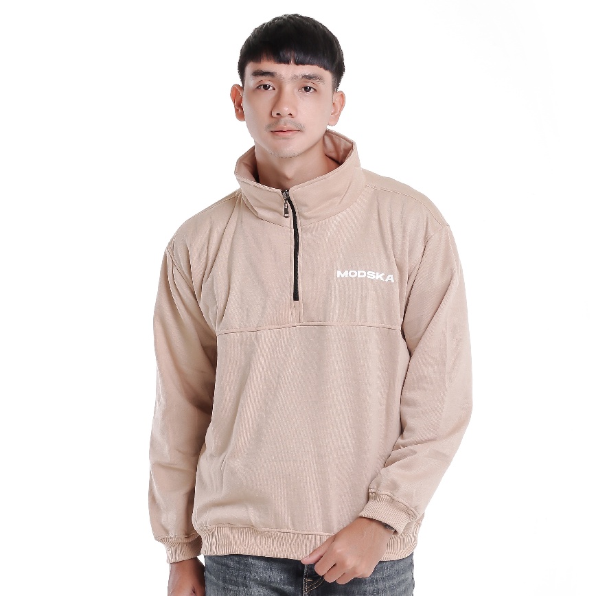 Public - Turtle Neck Sweater - Jaket Sweater Pria Kekinian