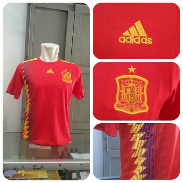 JERSEY SPANYOL WC 2018 RUSIA