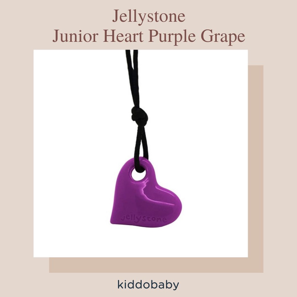 Jellystone Junior Heart Purple Grape | Kalung Anak | Aksesoris Anak