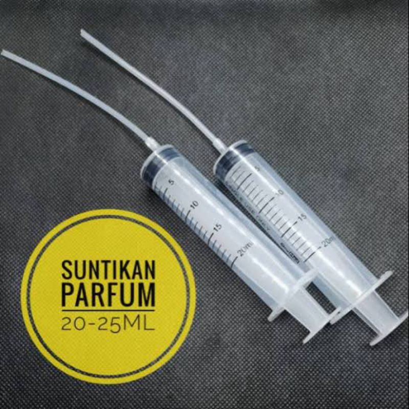 SUNTIKAN PARFUM 20ML + SELANG SPUIT PARFUM - SUNTIKAN PARFUM.