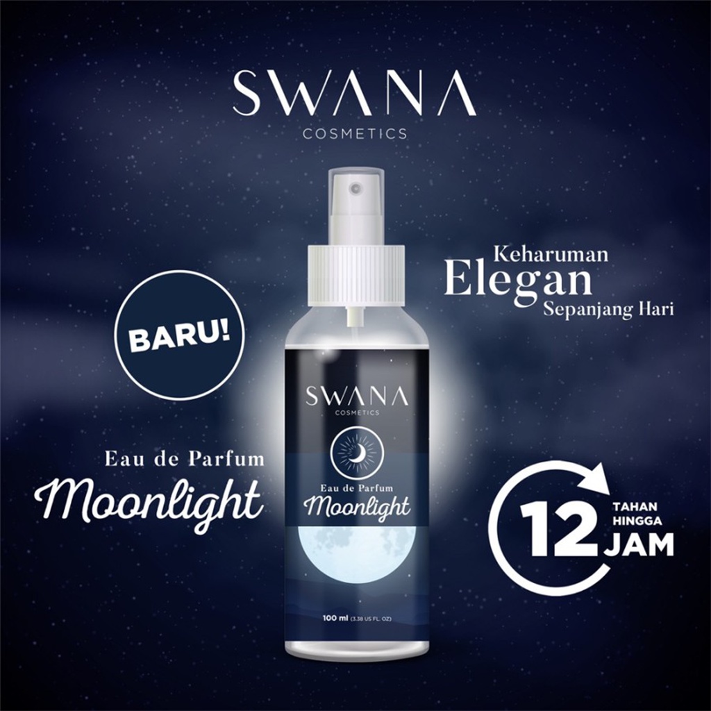 ❤ BELIA ❤  Swana Eau De Parfume parfum Sky Dream, Stardust, Moonlight, Sunshine 100mL | HANASUI | BABY BUNNY