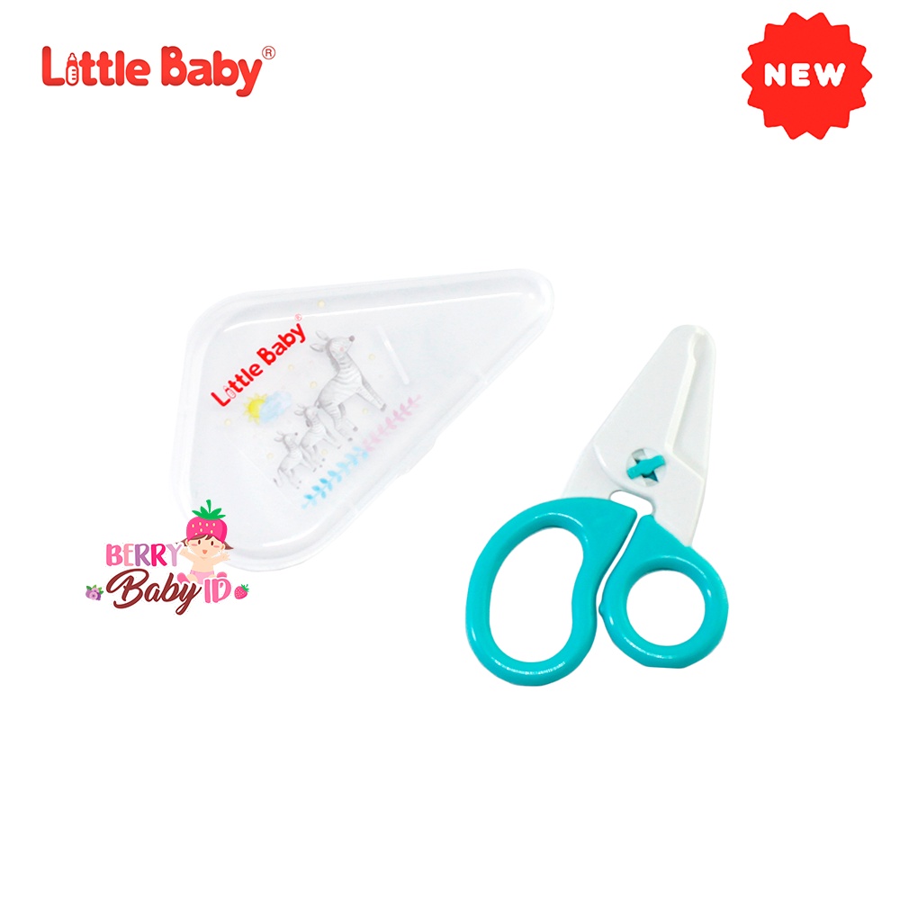 Little Baby Food Scissors Gunting Makanan Bayi Perlengkapan MPASI Berry Mart