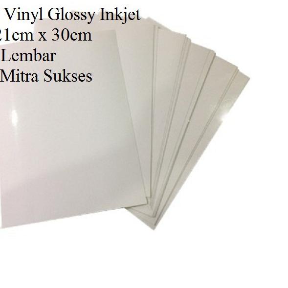 ✯ Stiker Vinyl Inkjet A4 ➯