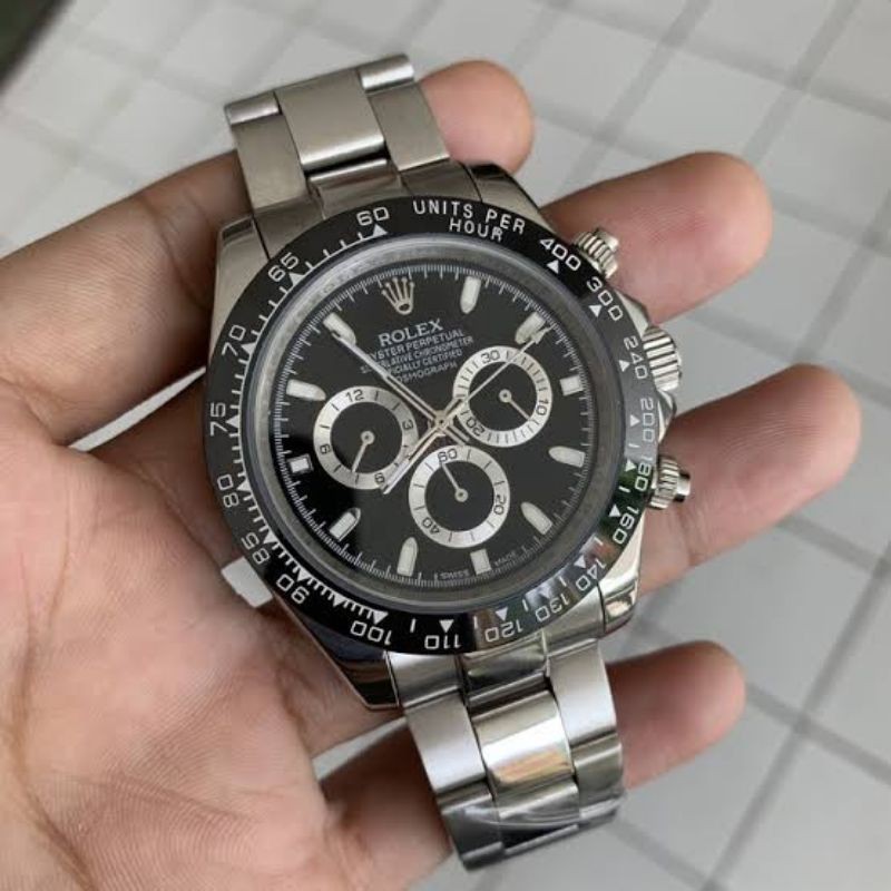 jam tangan rolex daytona automatic kw 1