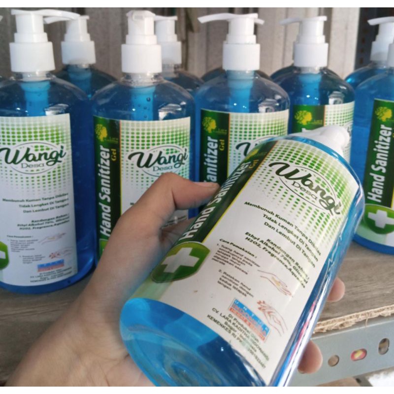 HAND SANITIZER WANGI DESA FORMULASI GEL 500ML