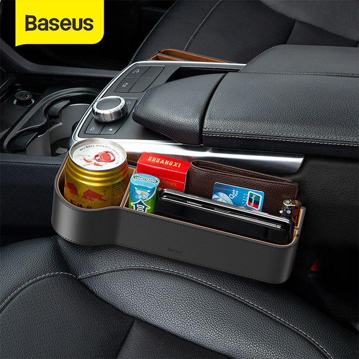 Baseus Front Seat Car Organizer Rak Samping Mobil - Gap Storage Kursi Jok Mobil