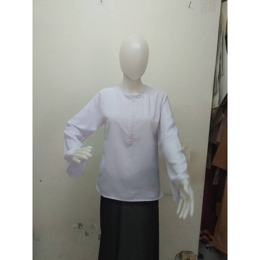 BLOUSE | BLOUSE BUSUI | OVERALL | SETELAN MONOCROME | BLACK AND WHITE