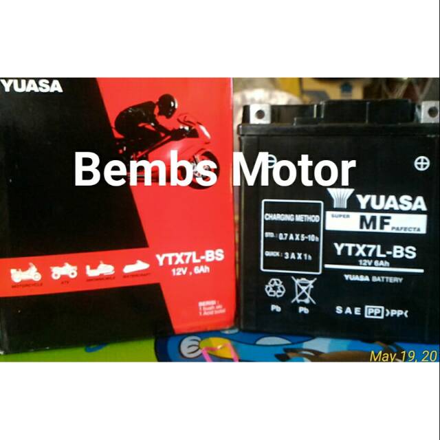 AKI YUASA YTX7L YTZ8V R25 Xmax CBR250 PIAGGIO KLX W175 AKI YUASA YTX7L YTZ8V R25 Xmax CBR250 PIAGGIO KLX W175