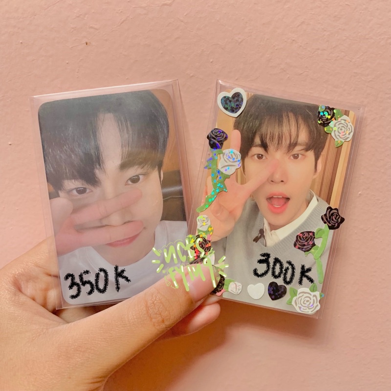 pc photocard doyoung rewind blossom dan slowacid blue