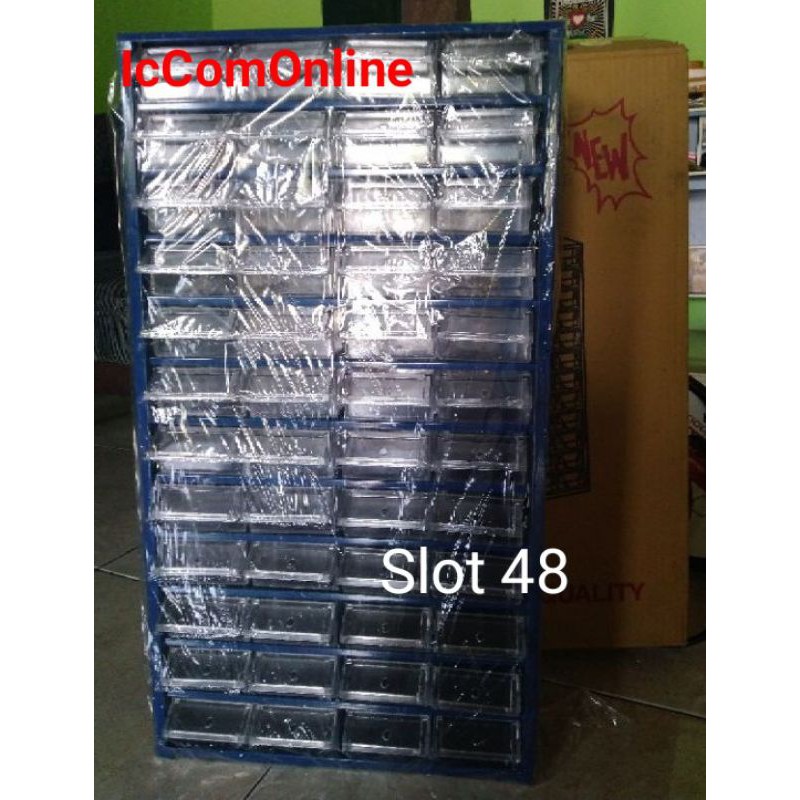 Rak Komponen Besar box sedang Rako 48 slot