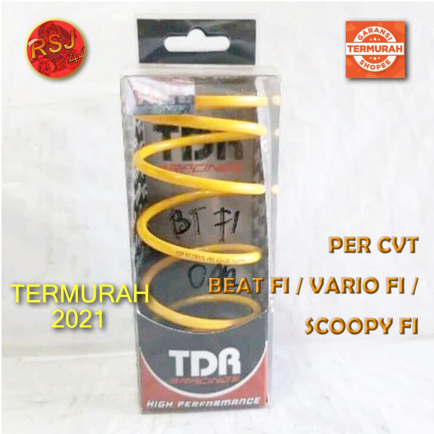 Per cvt racing TDR per cvt tdr vario beat scoopy per cvt TDR 1000 RPM 1500RPM 2000RPM