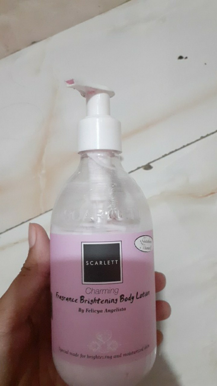 Botol Kosong Original Lotion Dan Scrub Scarlett | Botol Pum Scarlett | Bekas Share In Botol Scarlett