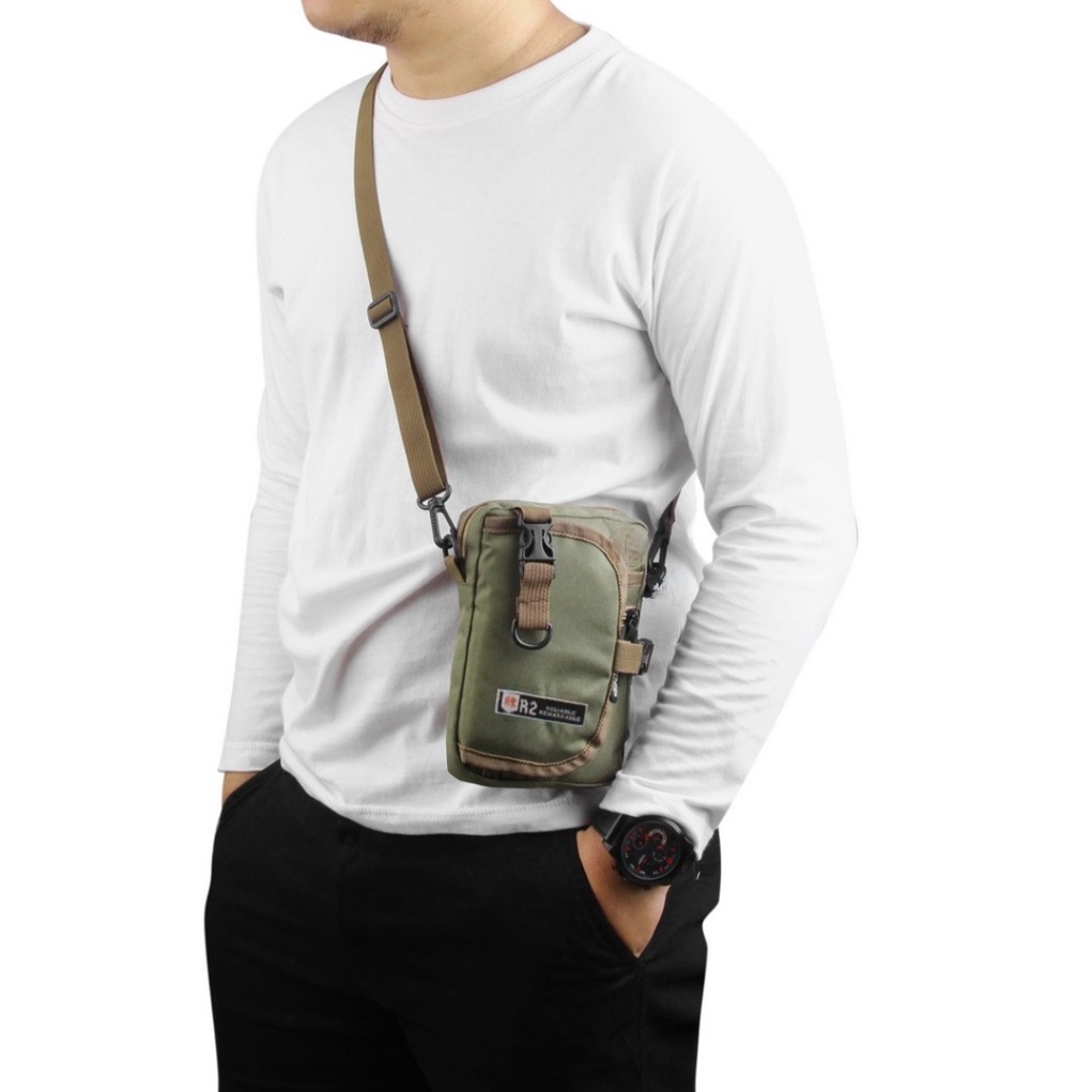 Tas Selempang Slingbag Pouch R2 Buffback Bern.