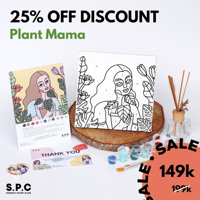 

PROMO Paint by Number Kit - Plant Mama | Sunday Paint Club/CAT AKRILIK SET/CAT AKRILIK SET 24 WARNA/CAT AKRILIK PASTEL/CAT AIR/CAT AIR LUKIS SET/CAT AIR GIOTTO/KUAS LUKIS 1 SET/KUAS LUKIS KECIL/KUAS LUKIS LENGKAP/KANVAS LUKIS/KANVAS LUKIS SKETSA/KANVAS