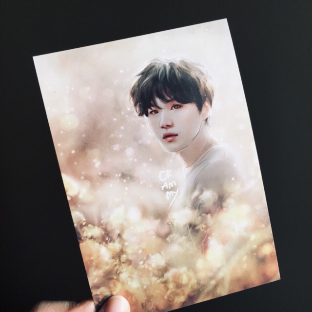

BTS Fanart Postcard Premium