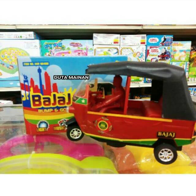 Mainan Bajaj Anak Berjalan Dan Bersuara